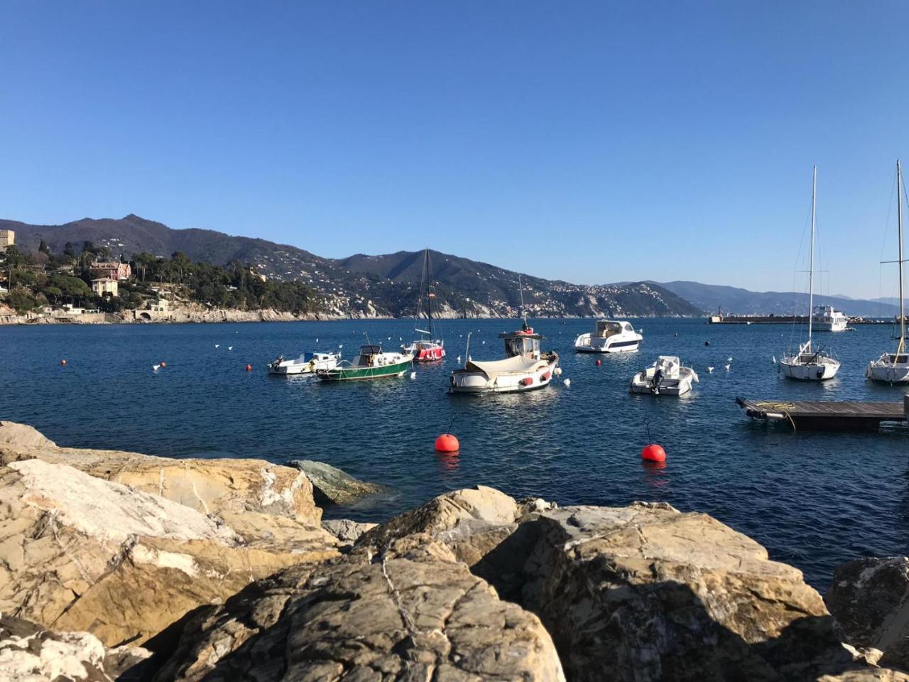 Residence Delfino con Piscina e Campo da Tennis Rapallo Esterno foto